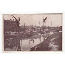 The River Stour at Sandwich Postcard Kent Publisher J Jezzard