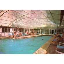 Swimming Pool at Hotel Las Arenas Mallorca 1970s Postcard