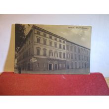 THE GRAND UNIVERSAL HOTEL, LUCCA , ITALY unused antique postcard =