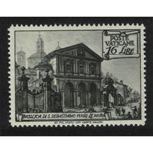 Vatican St Sebastian Basilique 1949 MNH SG#144A MI#154A Sc#127a
