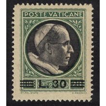 Vatican Pope Pius XII Ovpt '30L' 1946 MNH SG#117 MI#123 Sc#109