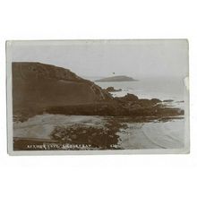 Aymer Cove, Bigbury on Sea, Devon, RP Postcard.