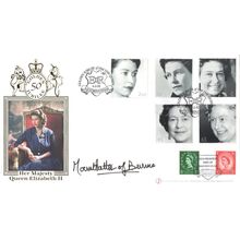 Mountbatten Of Burma Queen Elizabeth II Hand Signed FDC