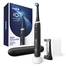 Oral-B Io Deep Clean + Whiten Rechargeable Electric Toothbrush with Visible Pres