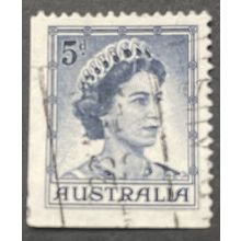 AUSTRALIA 1959 SG 0314 USED type B #1