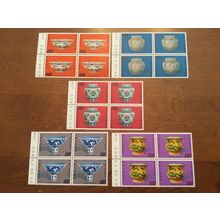 ICOLLECTZONE China 1817-21 Blocks VF NH