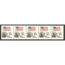 1895a 20c U.S. Flag Fine MNH SG PNC 12/5 V0147