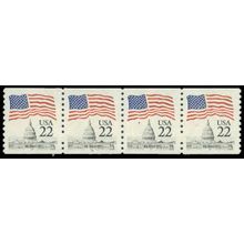 2115a 22c U.S. Flag Very Fine MNH PNC 7/4 R0040
