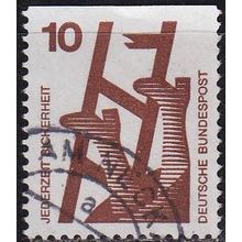 GERMANY BUND [1971] MiNr 0695 C ( O/used )