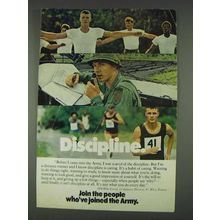 1978 U.S. Army Ad - Discipline