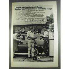 1980 New York Life Insurance Ad - Effects of Inflation