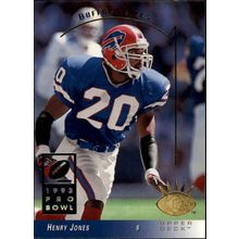 1993 Upper Deck SP Football Henry Jones #30