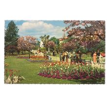 CENTRAL GARDENS WALK, BOURNEMOUTH vintage .used postcard by Sunray 1969 pm =
