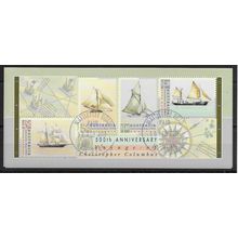 AUS 1992 'AUSTRALIA DAY' M/S FINE USED (EBID60-825XLa)