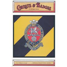 Princess Of Wales Royal Regiment Crest Badge Military Postcard