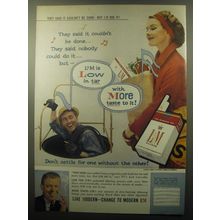 1959 L&M Cigarettes Ad - They Said it couldn't be done - But L&M did it!