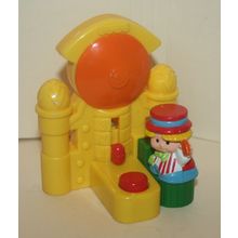 2004 McDonalds Fisher Price Under 3 Toy Carnival Bell Ringer