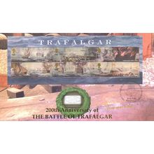 Battle Of Trafalgar 200th Anniversary Sandy Woodward Hand Signed FDC