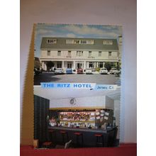THE RITZ HOTEL, ST. HELIER, JERSEY, unused vintage postcard =