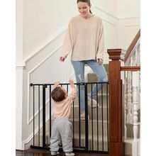 Innotruth 28.9-42.1" Wide Baby Gate for Stairs, 30" Tall Dog Gates for Doorways