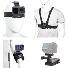 Accessory Kit for DJI Osmo Action: Camera Chest Strap, Camera Head Mount, Camera