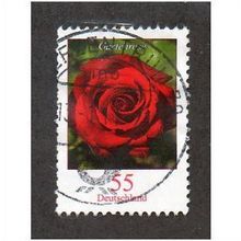 GER 2005 55c 'FLOWERS DEFINITIVES-ROSE' FINE USED (EBID30-381)