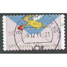 GER 2010 55c (S/A) 'GREETINGS ' FINE USED (EBID44-946)