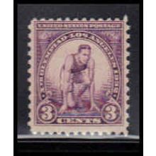 718 3c Runner Average Plus MNH Z0859
