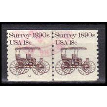 Used 1907 18c Surrey Fine CNP Left 14 PA0535