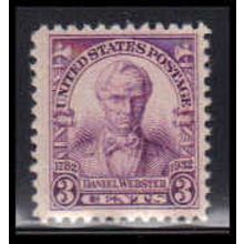 725 3c Daniel Webster Fine MNH O3610