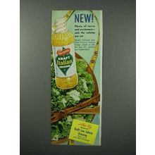1960 Kraft Low Calorie Italian Dressing Ad - Verve!