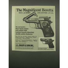1980 Beretta Minx M2 Pistol Ad - Magnificent