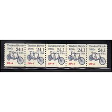2266 24.1c Tandem Bicycle Fine MNH Dry Gum PNC 1/5 X1355