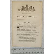 1863 Act of Parliament: holders of public stocks