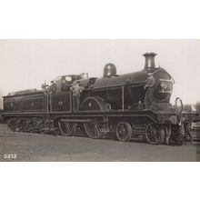 GWR Swindon No 1012 Class 0-6-0 Train & Driver Real Photo Postcard