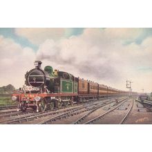 Thundersley Fenchurch Southend 1910 Train Old Postcard