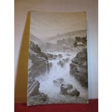 MIDST CRAG & TORRENT, SCOTLAND used antique postcard 1909 pm =