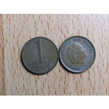 Netherlands 1963 1 Cent Coin