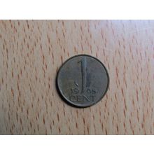 Netherlands 1968 1 Cent Coin