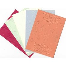 A6 Embossed Paper. 10 Sheets. Snowflakes. Cardmaking Scrapbooking Crafts Toppers