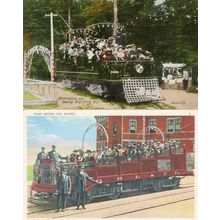 Observation Car Montreal Tourists Seeing Victoria BC Canada Postcard & MORE