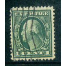 Used 405 1c George Washington Fine Plus A08374