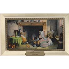 Contrary Winds Webster Antique Painting Postcard