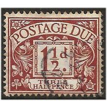 1914 D3 1 1/2d Chestnut Postage Due Fine Used ....