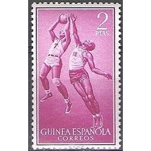 Guinea Española 1958 Michel 346 Neuf ** Cote (2002) 0.30 € Basketball