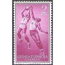 Guinea Española 1958 Michel 346 Neuf ** Cote (2002) 0.30 Euro Basketball