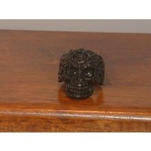 New Men’s Black Skull Stainless Steel Fashion Ring Sz (8 ½)
