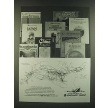 1986 Northwest Orient Airline Ad - People Who Know Go