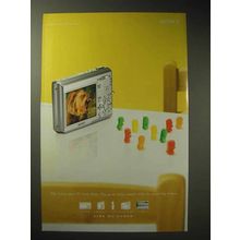 2004 Sony Cyber-shot T1 Camera Ad