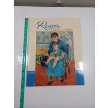renoir coloring book 2010 paperback